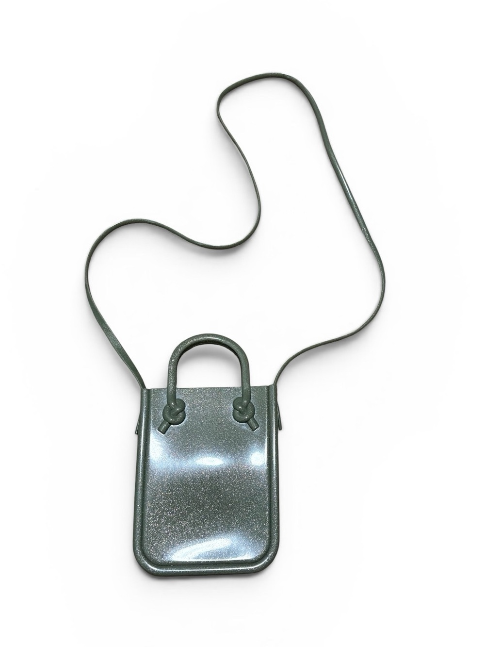 Melissa Glitter Jelly Phone Crossbody Bag - Picture 5 of 5